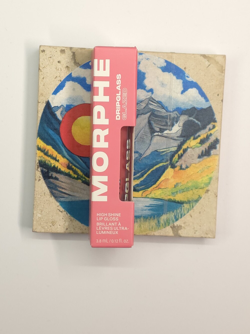 Morphe Dripglass Glazed High Shine Lip Gloss - Pink Mirror 3.8ml